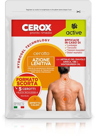 Cerox Active Cerotto Azione Lenitiva 5 Pezzi-3