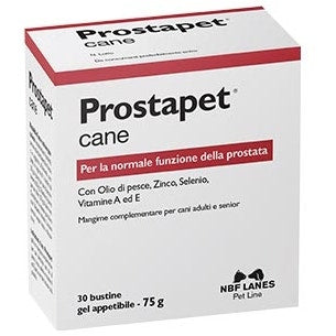 Nbf Lanes Prostapet Mangime Complementare In Gel Cane 30 Bustine   - 1