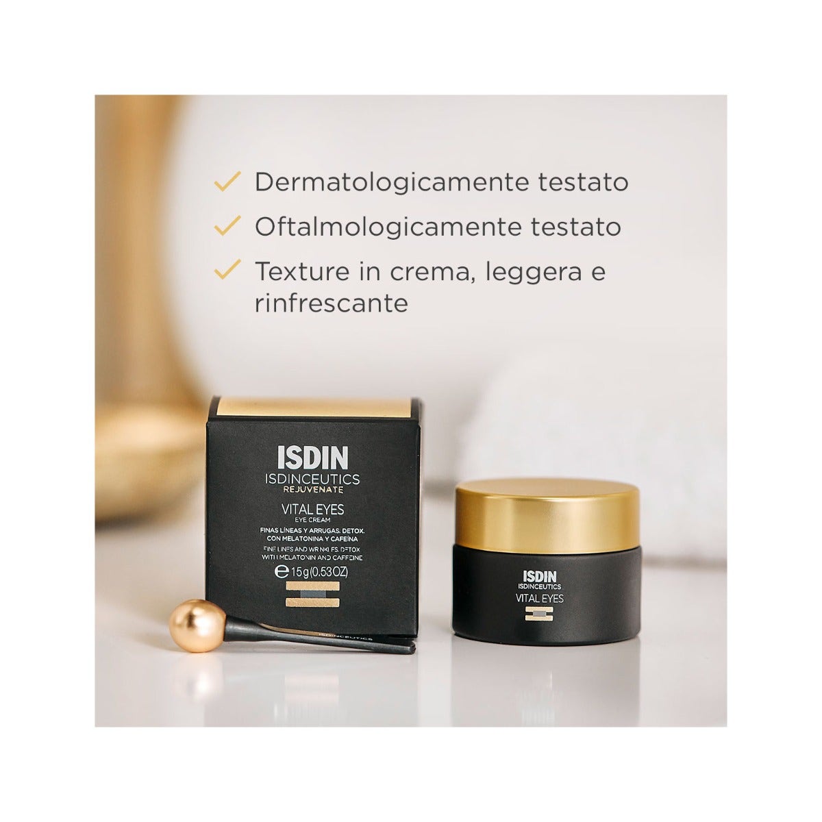Isdin Isdinceutics Vital Eyes Crema Contorno Occhi 15ml-10