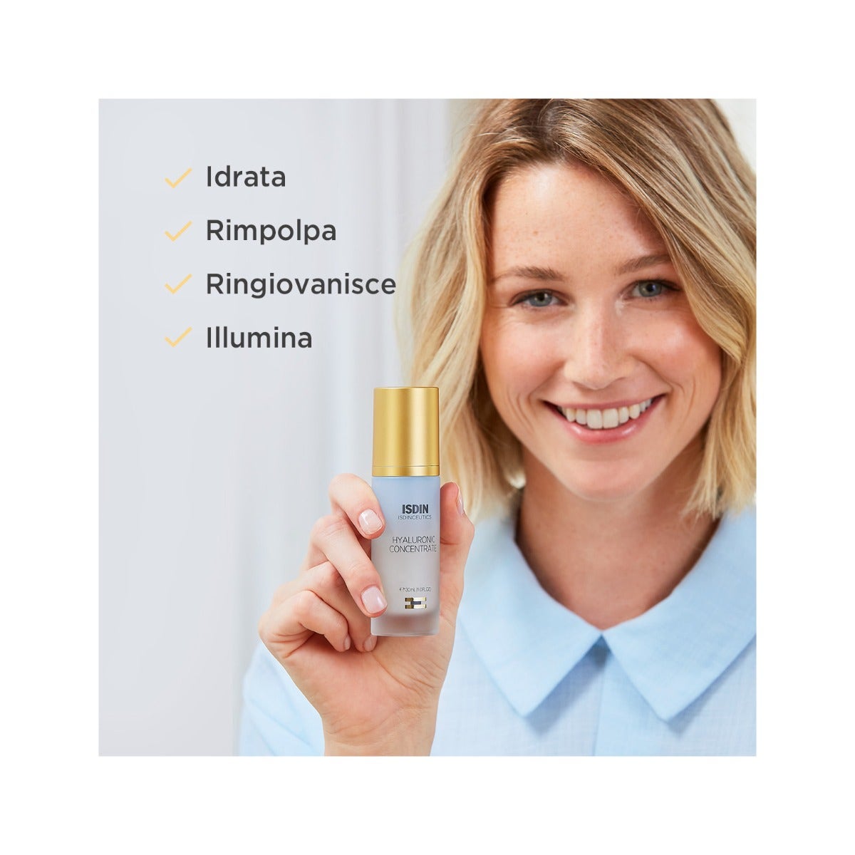 Isdin Isdinceutics Hyaluronic Concentrate Viso 30ml-8