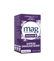 Mag Immuno+ Difese Immunitarie Integratore Alimentare Vitamine e Minerali, Magnesio, Difese Immunitarie, Stanchezza e Affaticamento 30 compresse-13