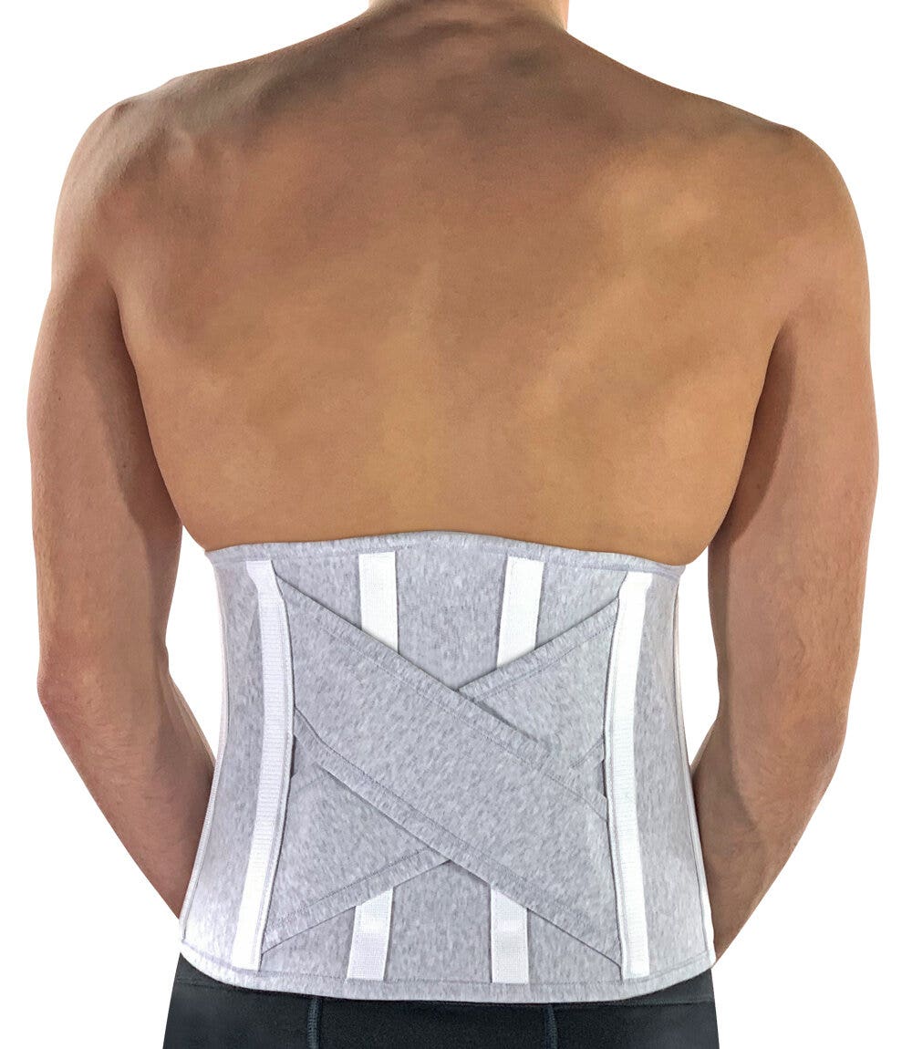 Pavis Fascia Lombare Self-care Colore Grigio Melange Taglia M Cod. 549-1