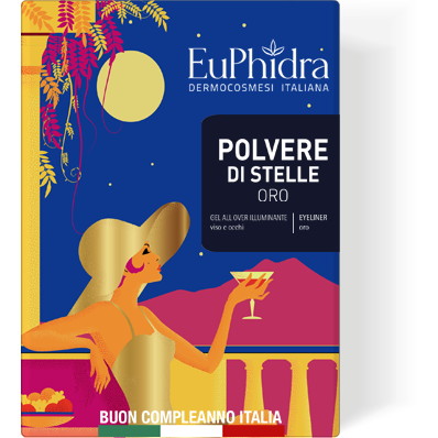 Euphidra Polvere Di Stelle Cofanetto Gel All Over Illuminante + Eyeliner 01 Oro -1