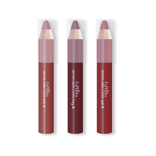 Euphidra Le Magnifiche Tre Mini Matitoni Labbra Nude/Pink/Berry 01-2