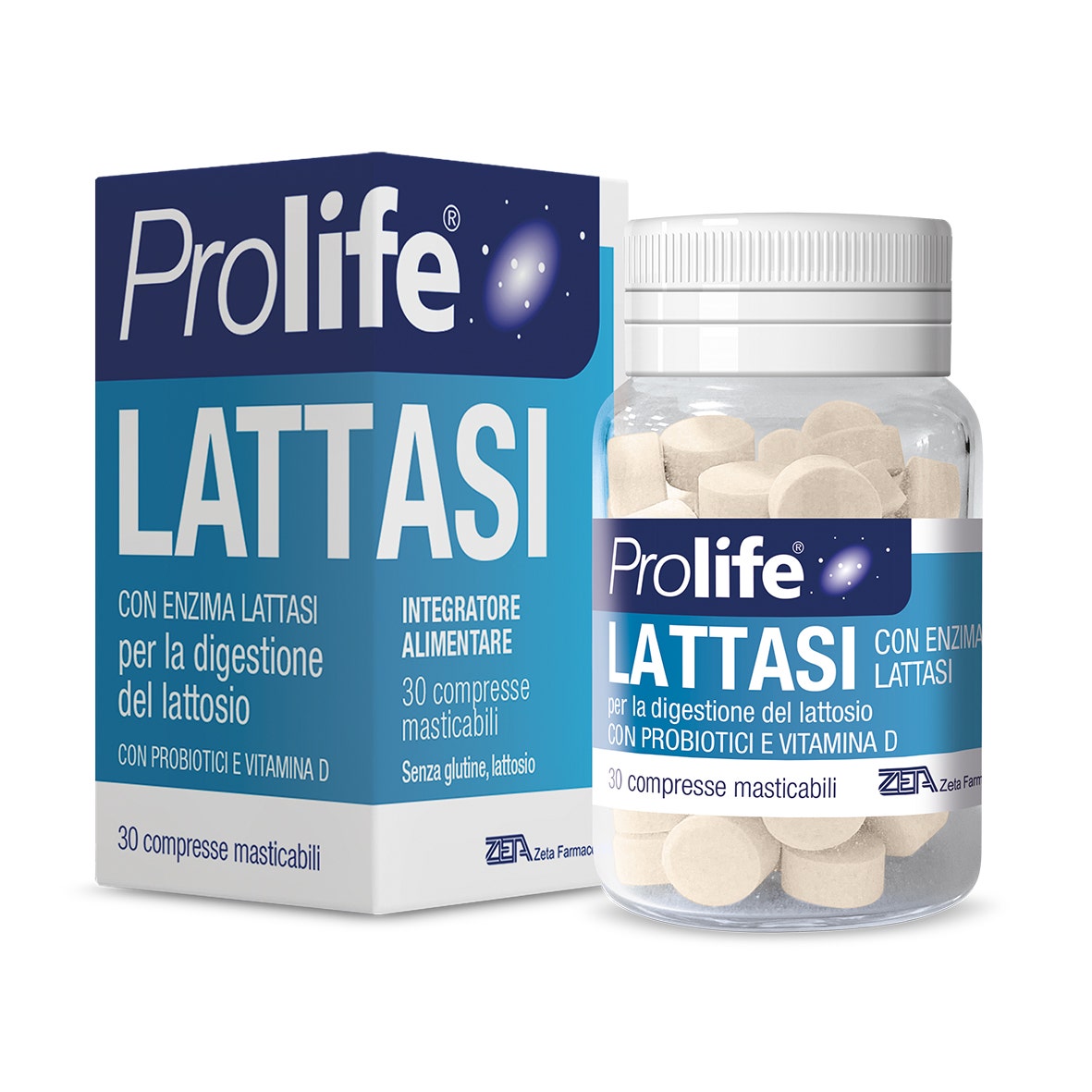 Prolife Lattasi 30 Compresse Masticabili-1