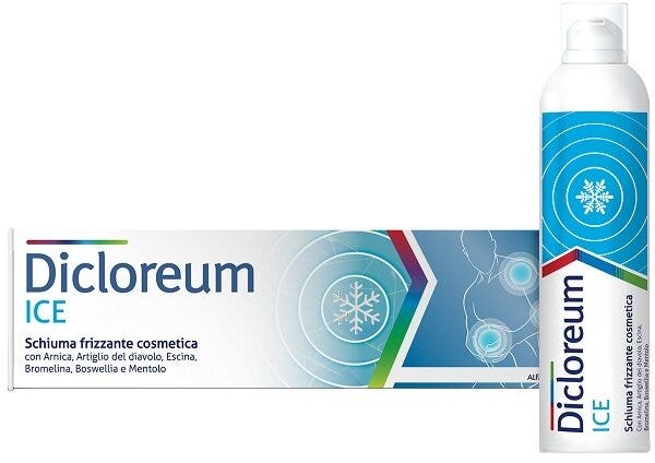 Dicloreum Ice Schiuma Frizzante Cosmetica 150ml-1