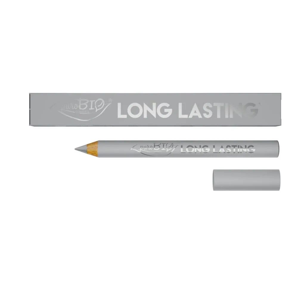 Purobio Matitone Ombretto Long Lasting 028L Argento Finish Perlato-1