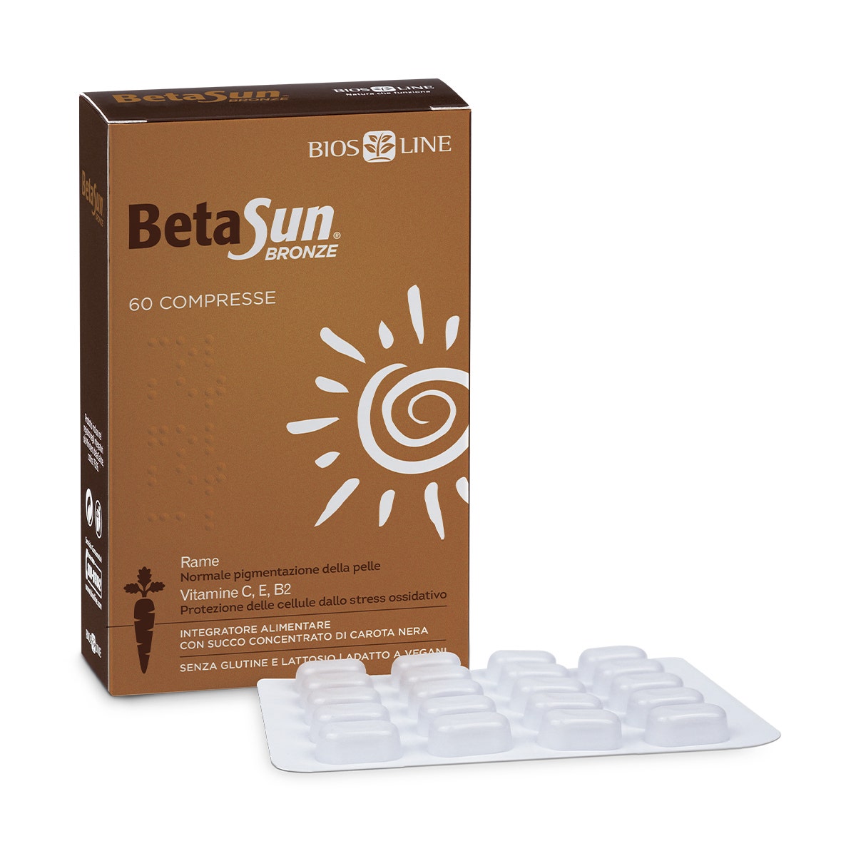 Bios Line BetaSun Bronze 60 Compresse-1