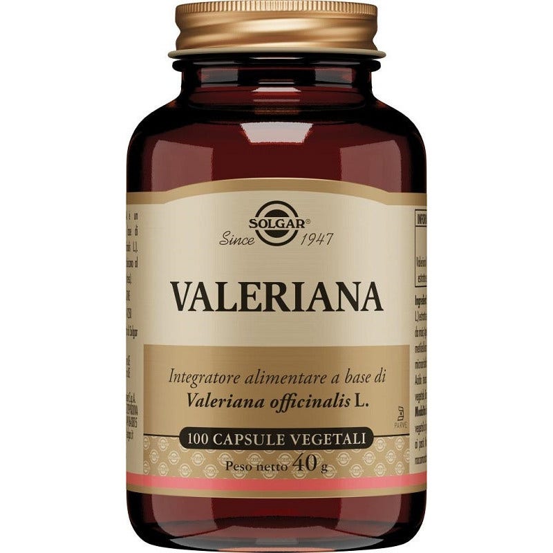 Solgar Valeriana 100 Capsule Vegetali -2