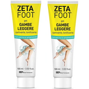 Zeta Foot Abbinata Gel Gambe Leggere 2x100ml-1