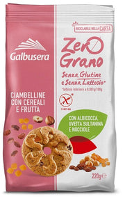 Zerograno Frollini Cereali Frutta 220 g-0