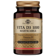 Solgar Vita D3 1000 100 Tavolette Masticabili-2