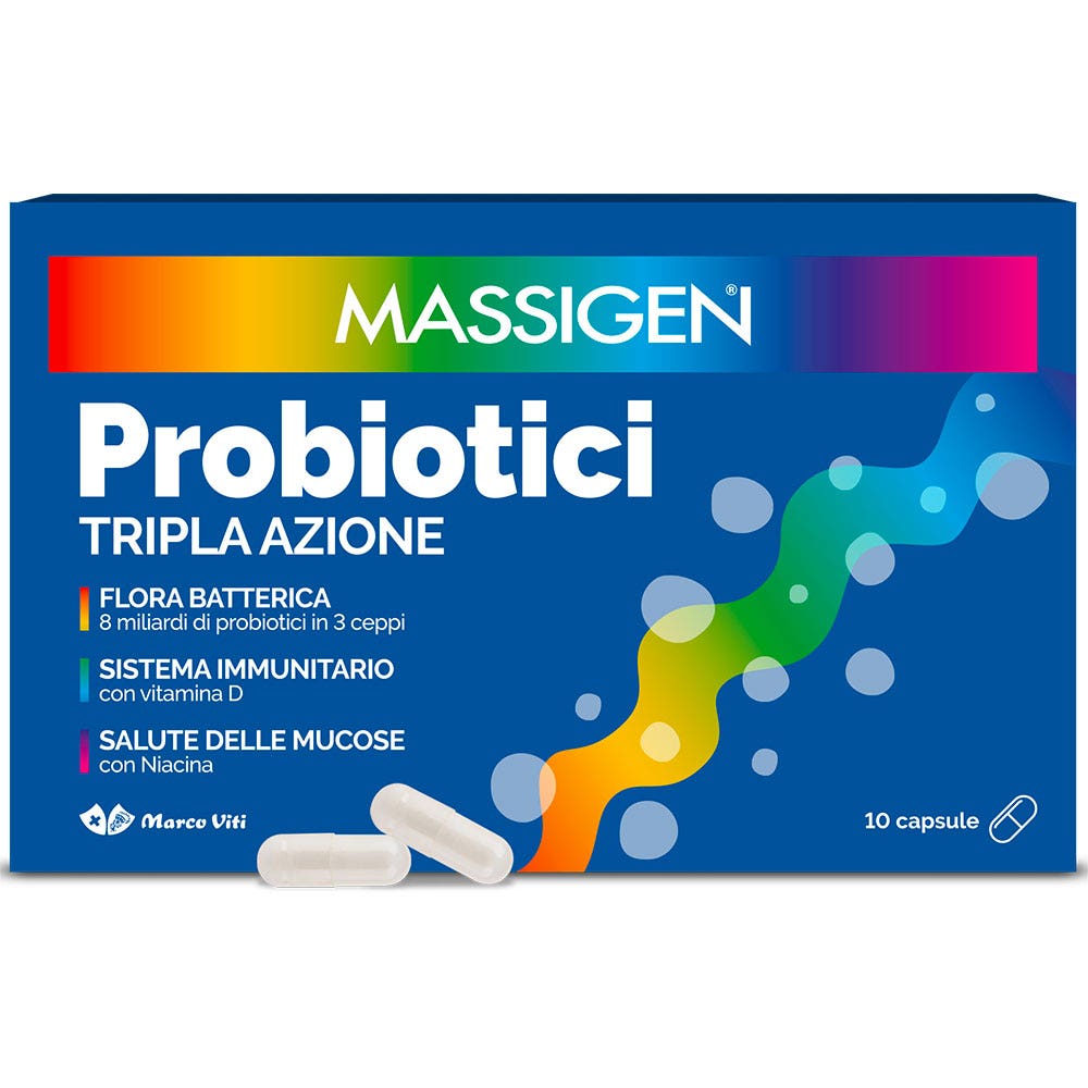 Massigen Probiotici 10 Capsule 2024-0