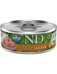Farmina N&D Natural Chicken Cibo Umido Gatti Adulti Lattina 70g-1