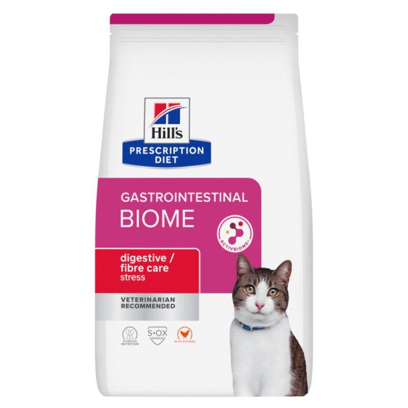Hill's Prescription Diet Gastrointestinal Biome Crocchette Per Gatti Sacco 3kg-1
