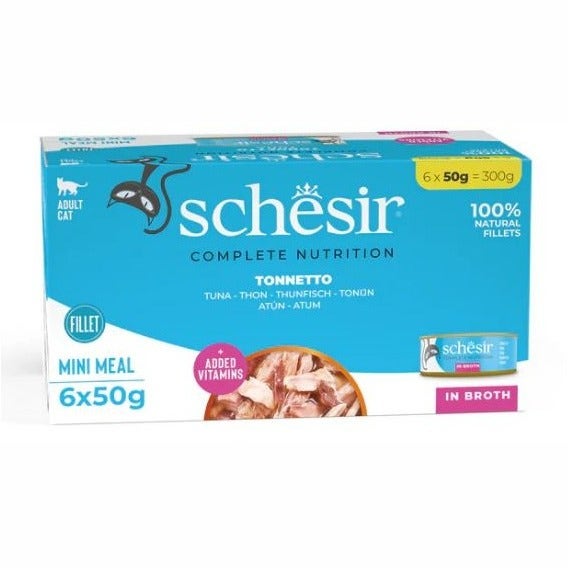 Schesir Tonnetto Al Naturale Multipack 6x50 g-1