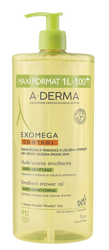 A-Derma Exomega Control Olio Lavante Emolliente 1000ml