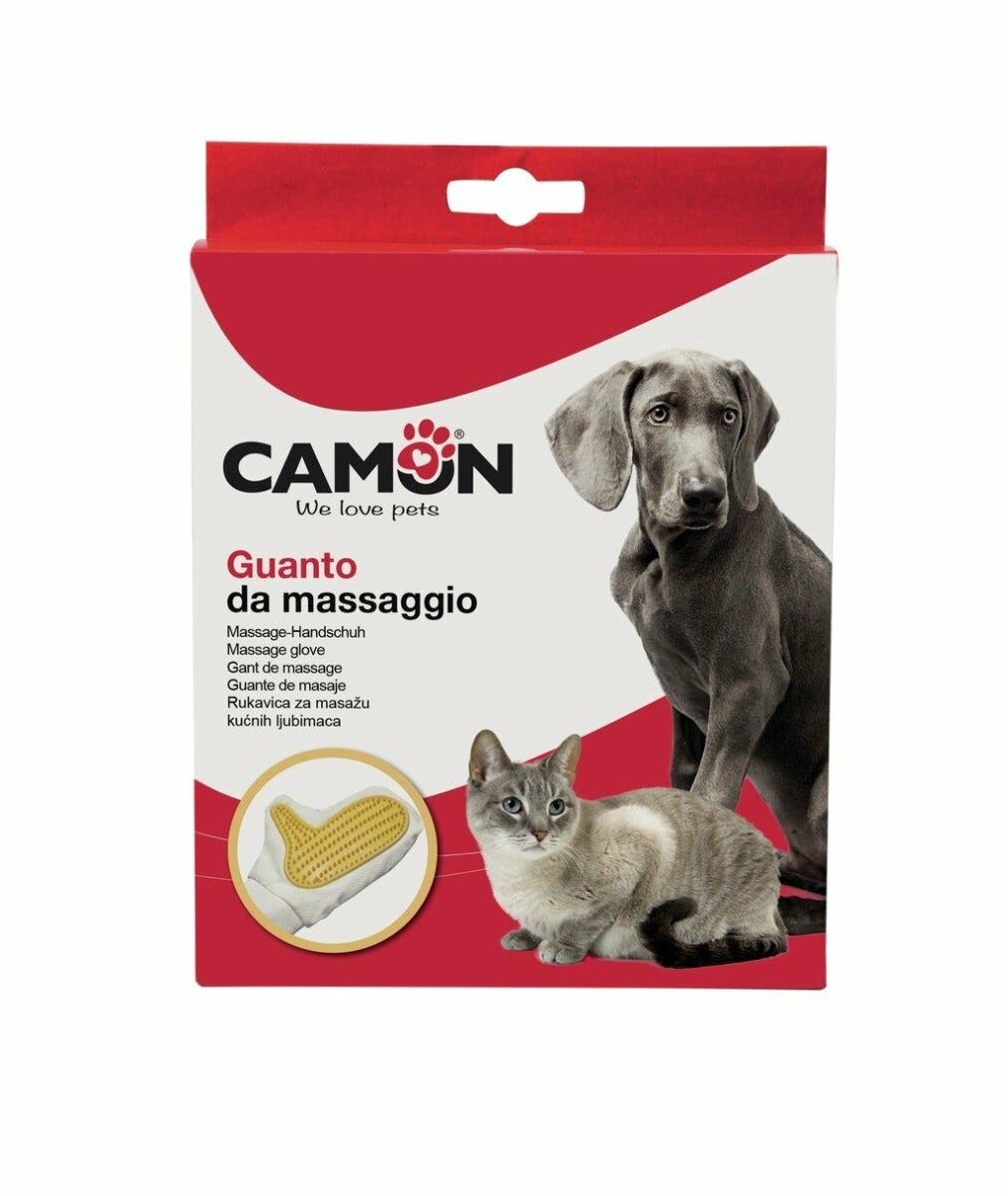 Camon Guanto "Magic" In Lattice Per Massaggio Cani/Gatti-4