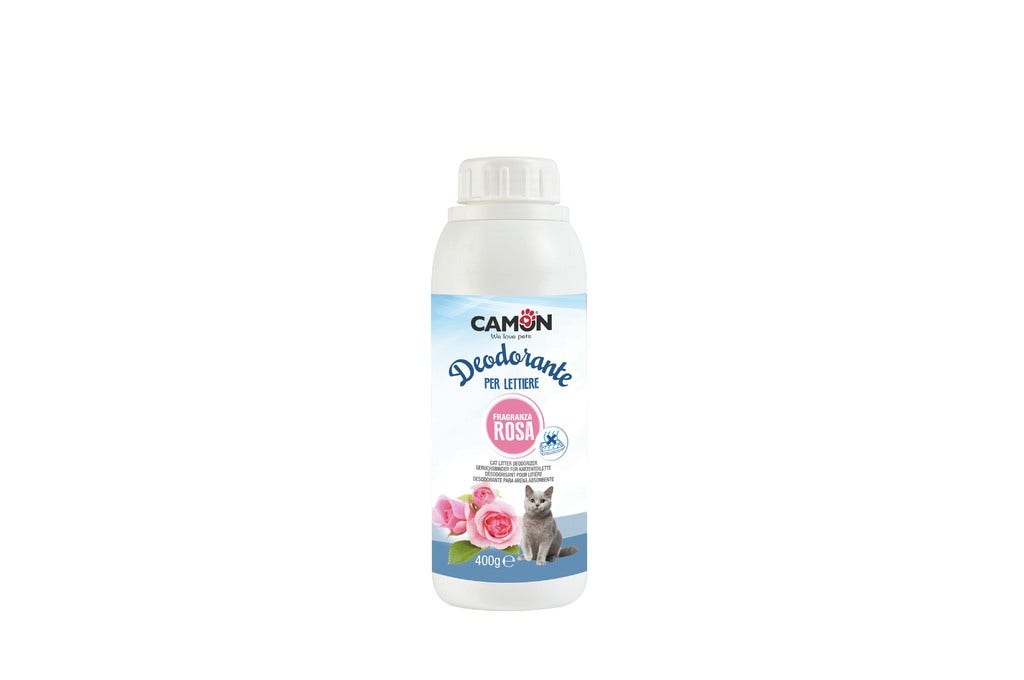 Camon Deodorante Lettiera Gatti con Essenza Floreale 400g-2