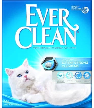 Ever Clean Unscented Extra Strong Clumping 6 Kg-1