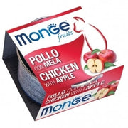 Monge Fruits Pollo Con Mela Cibo Umido Per Gatti Adulti 80g-1