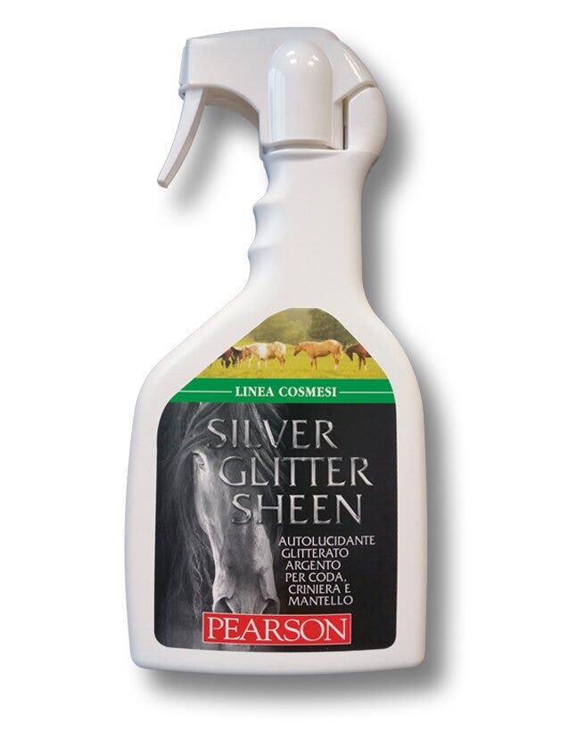 Guglielmo Pearson Silver Glitter Sheen Lozione Per Equini 700ml-2