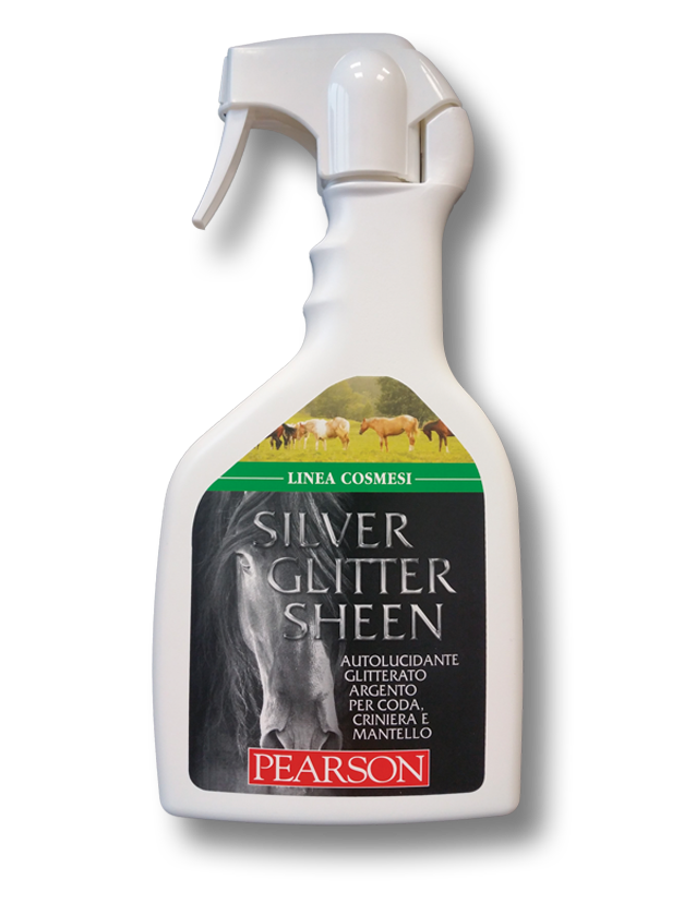 Guglielmo Pearson Silver Glitter Sheen Lozione Per Equini 700ml-1