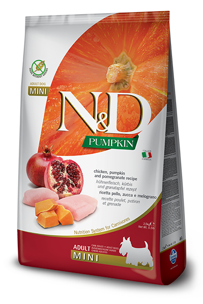 Farmina N&D Pumpkin Pollo E Zucca Cani Adulti Taglia Mini Sacco 7kg-1