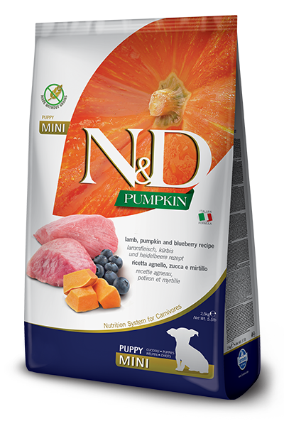 Farmina N&D Pumpkin Agnello E Zucca Cani Cuccioli Taglia Mini Sacco 7kg-1