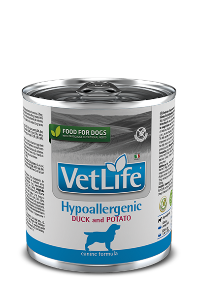 Farmina Vet Life Hypoallergenic Anatra E Patate Per Cani Lattina 300g-2