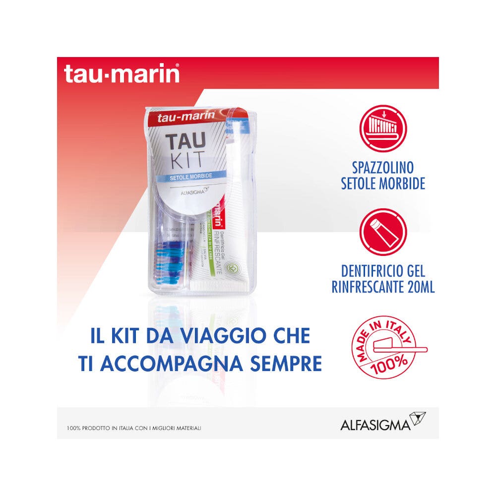 Taumarin Tau-Kit Spazzolino Morbido + Dentifricio-10