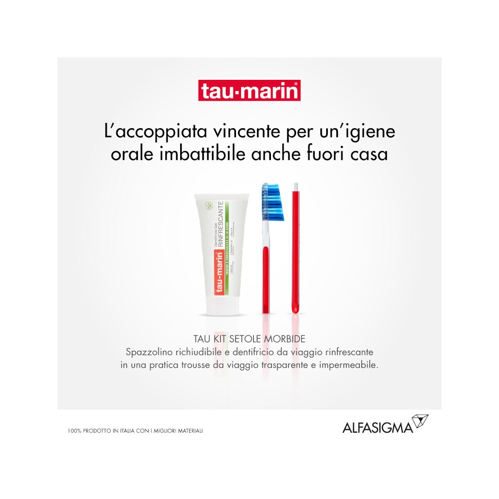 Taumarin Tau-Kit Spazzolino Morbido + Dentifricio-8