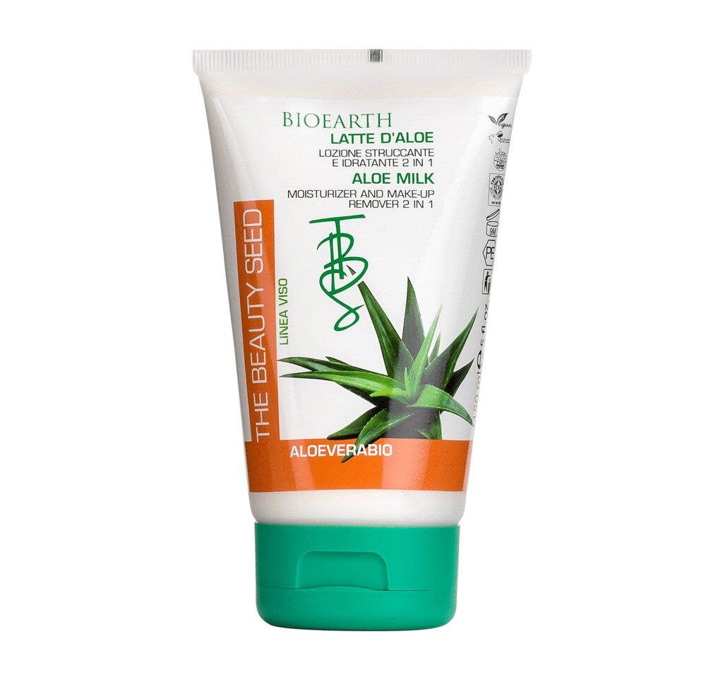 Bioearth Latte d'Aloe Detergente Idratante Viso 150ml-3