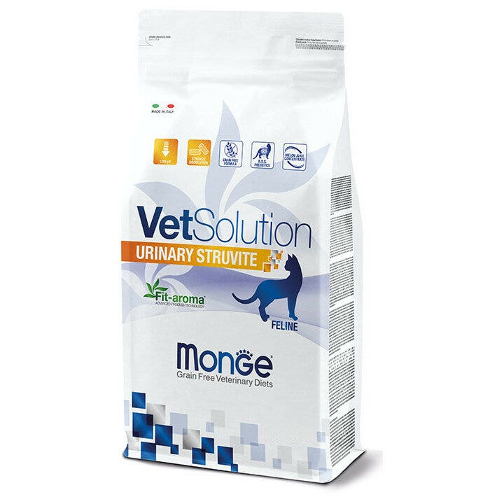 Monge VetSolution Urinary Struvite Linea Veterinaria Cibo Secco Gatti 400g-3