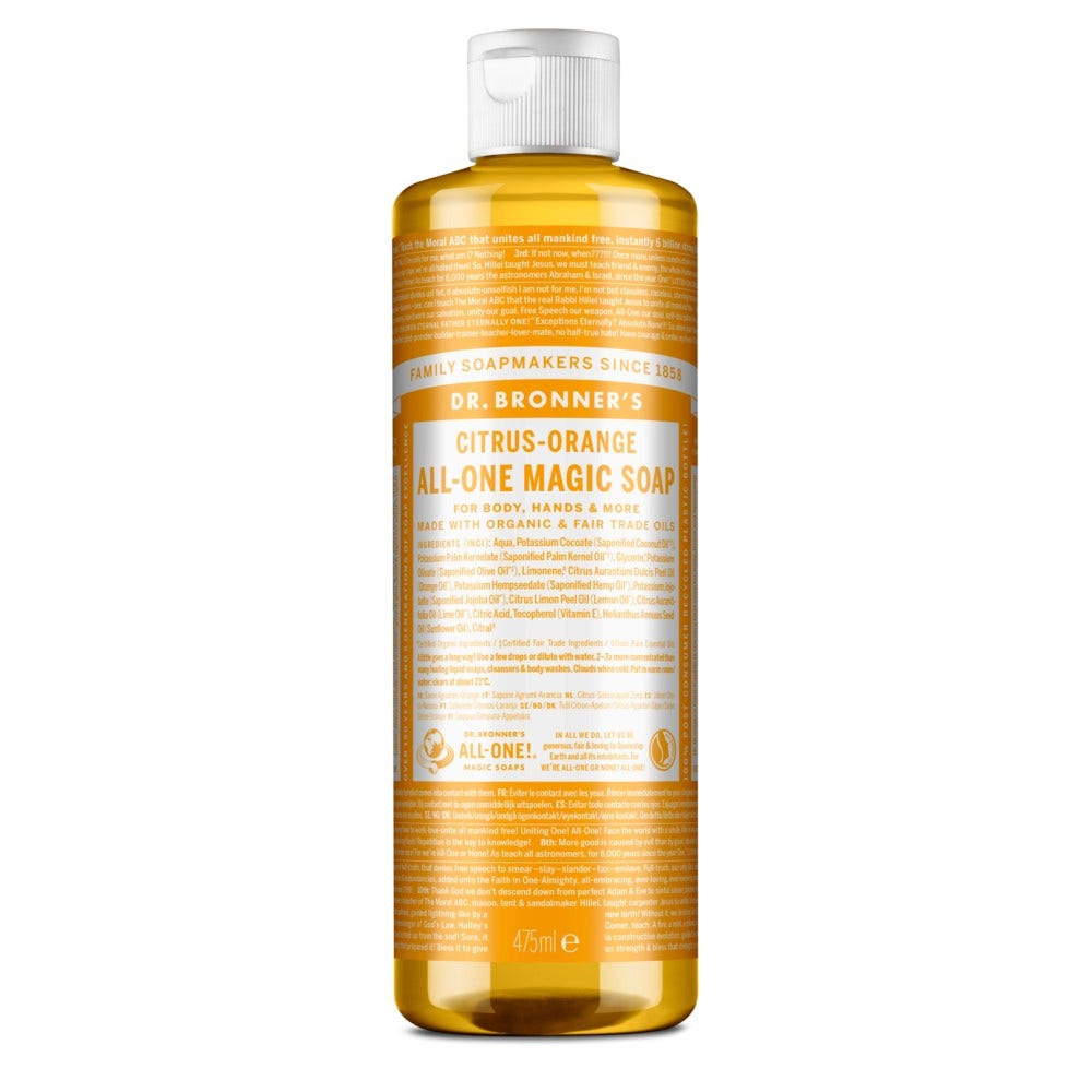 Dr. Bronner's Sapone Liquido Bio 18 in 1 Agrumi 475ml-1