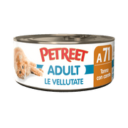 Petreet Adult Le Vellutate Tonno Con Carote Per Gatti Lattina 70g-1