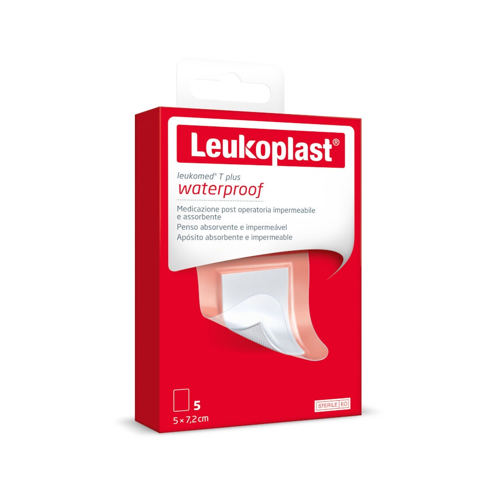 Leukomed T Plus Medicazione Post-Operatoria Trasparente Impermeabile 7,2X5cm                 -3