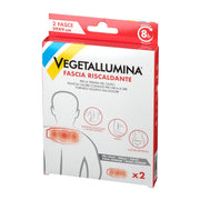 Vegetallumina Fascia Riscaldante 29x9cm 2 Pezzi