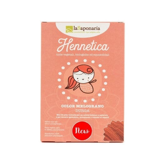 La Saponaria Tinta Vegetale Melograno Durga 100g-3