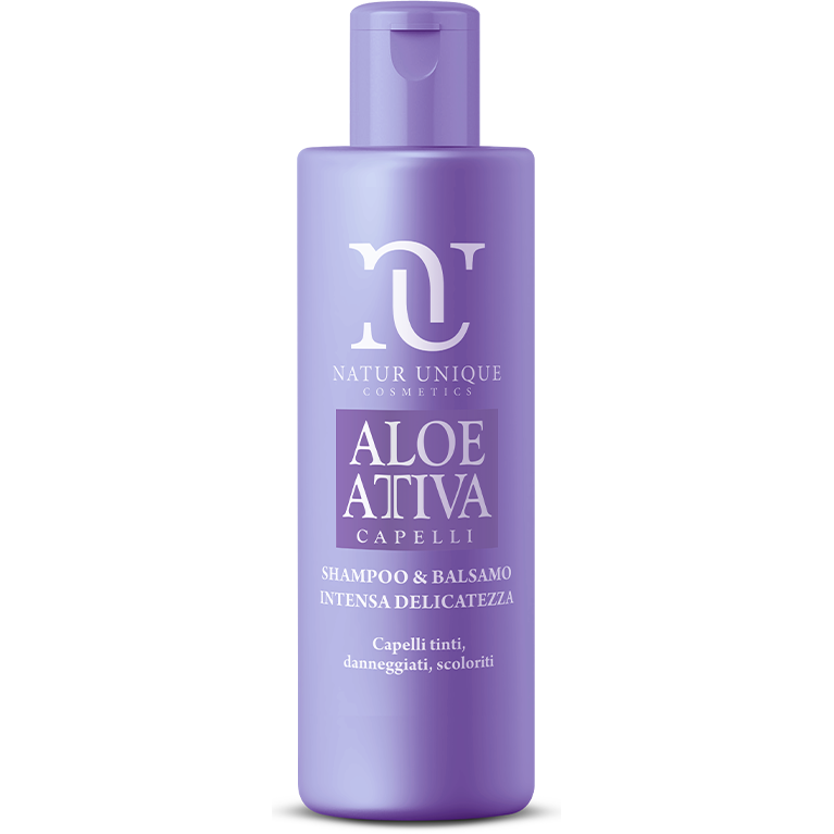 Natur Unique Aloe Attiva Shampoo e Balsamo Intensa Delicatezza 250ml-1