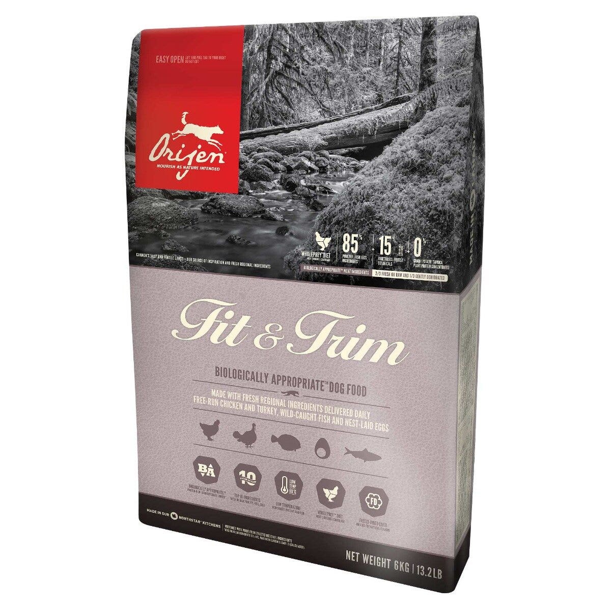Orijen Fit E Trim Crocchette Con Pollo E Tacchino Per Cani In Sovrappeso Sacco 2kg-3