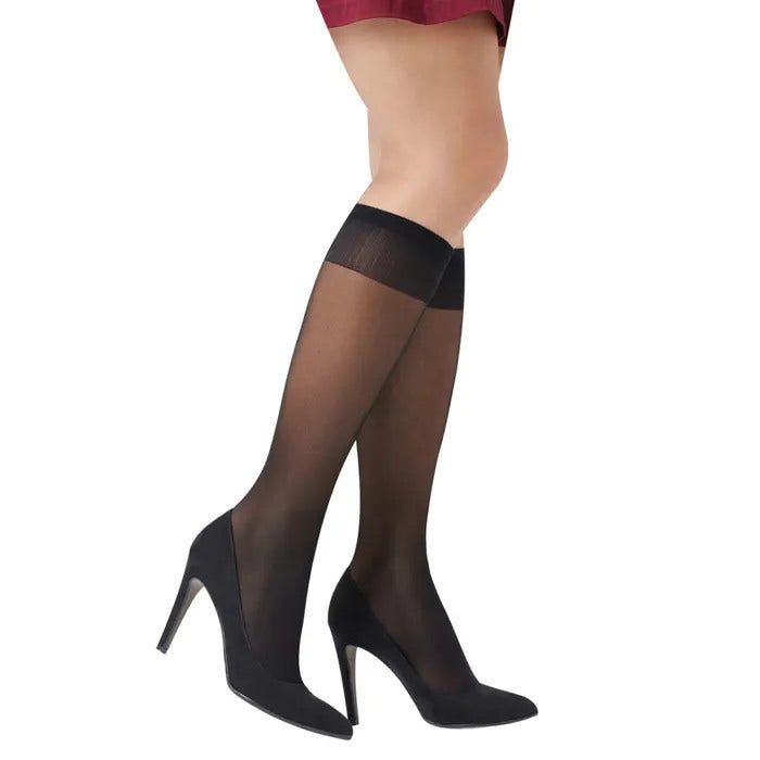 Solidea Miss Relax 140 Denari Sheer Gambaletto Sabbia 2-M 1 Paio-0