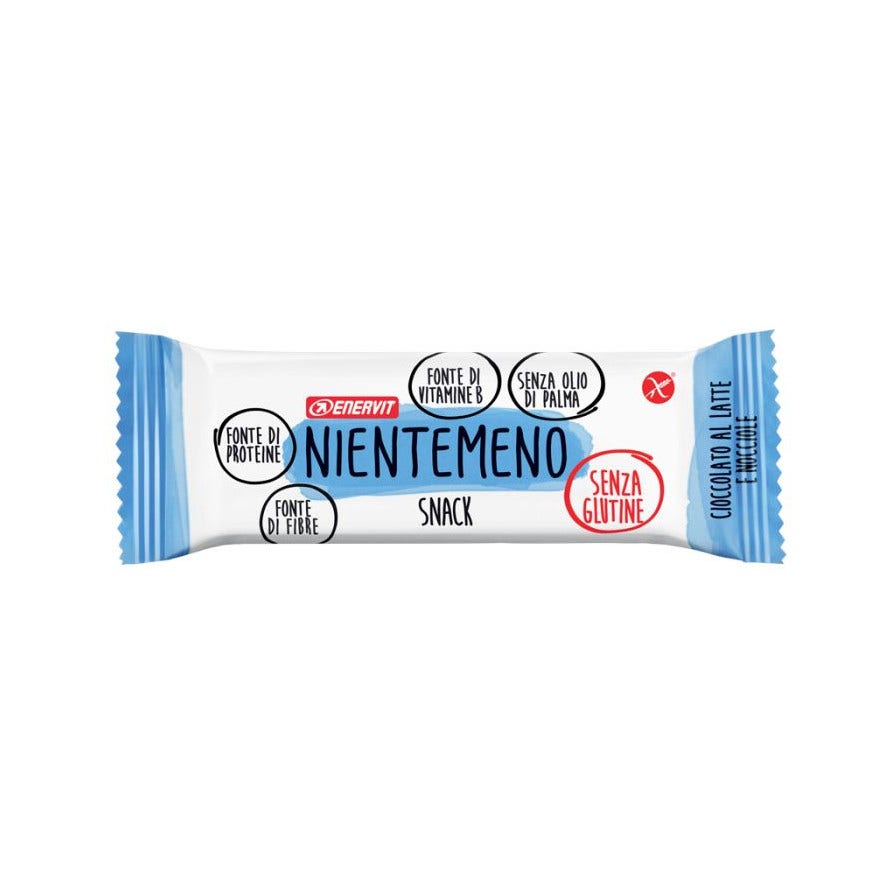 Enervit Nientemeno Barretta Cioccolato Latte e Nocciola 3x21g-5