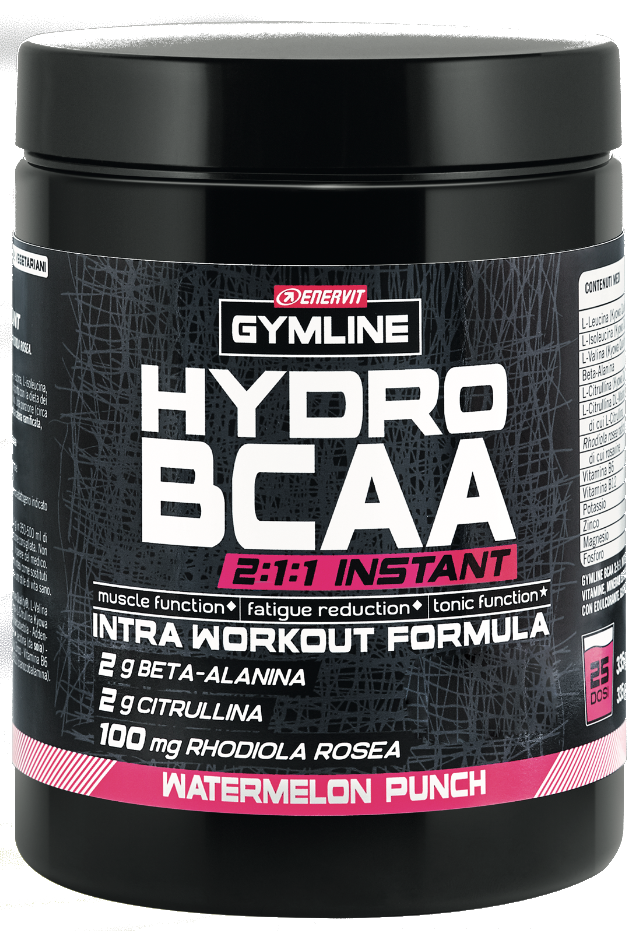 Enervit Gymline Hydro BCAA 2:1:1 Instant Watermelon 335g-6