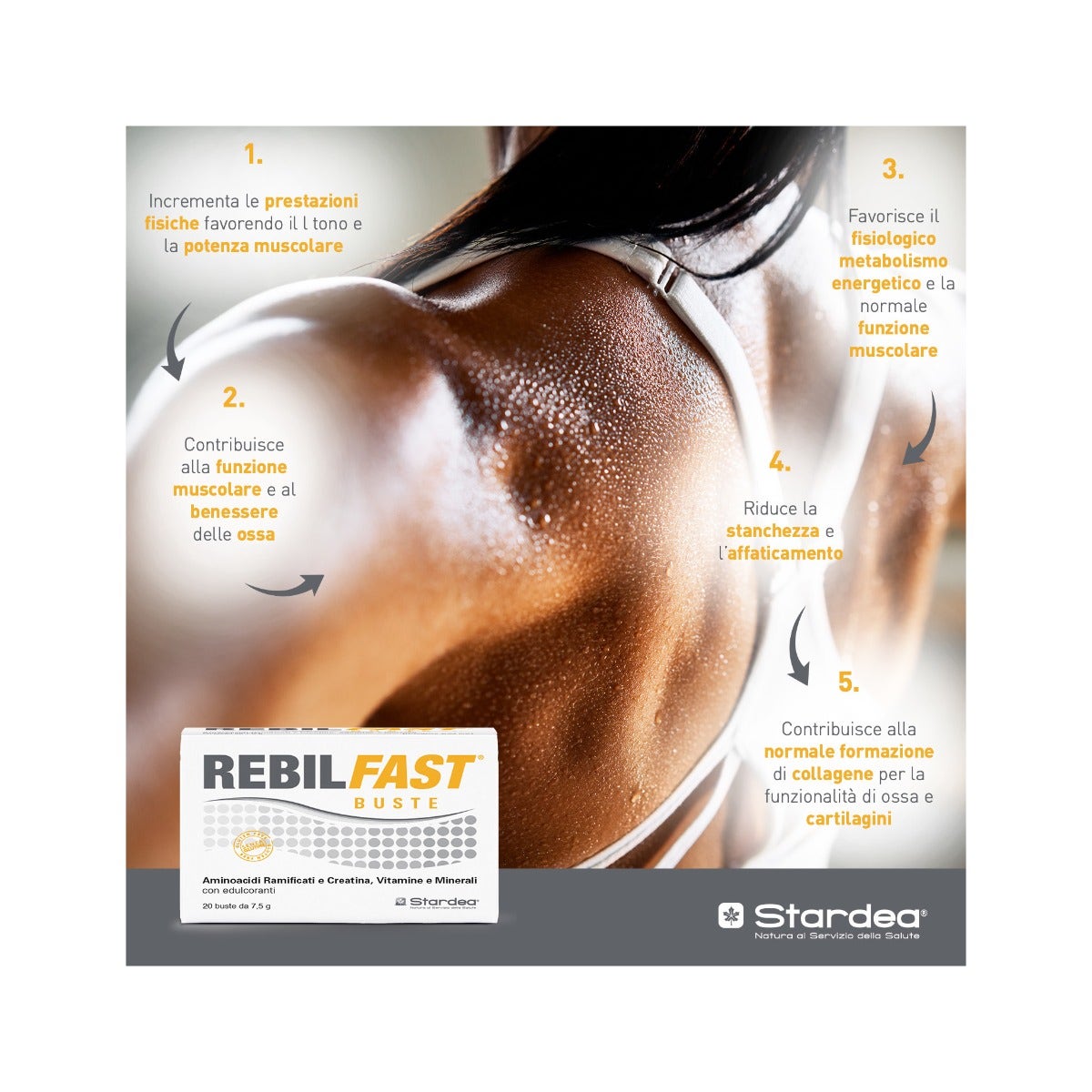 Rebilfast 20 Bustine 7,5g-5