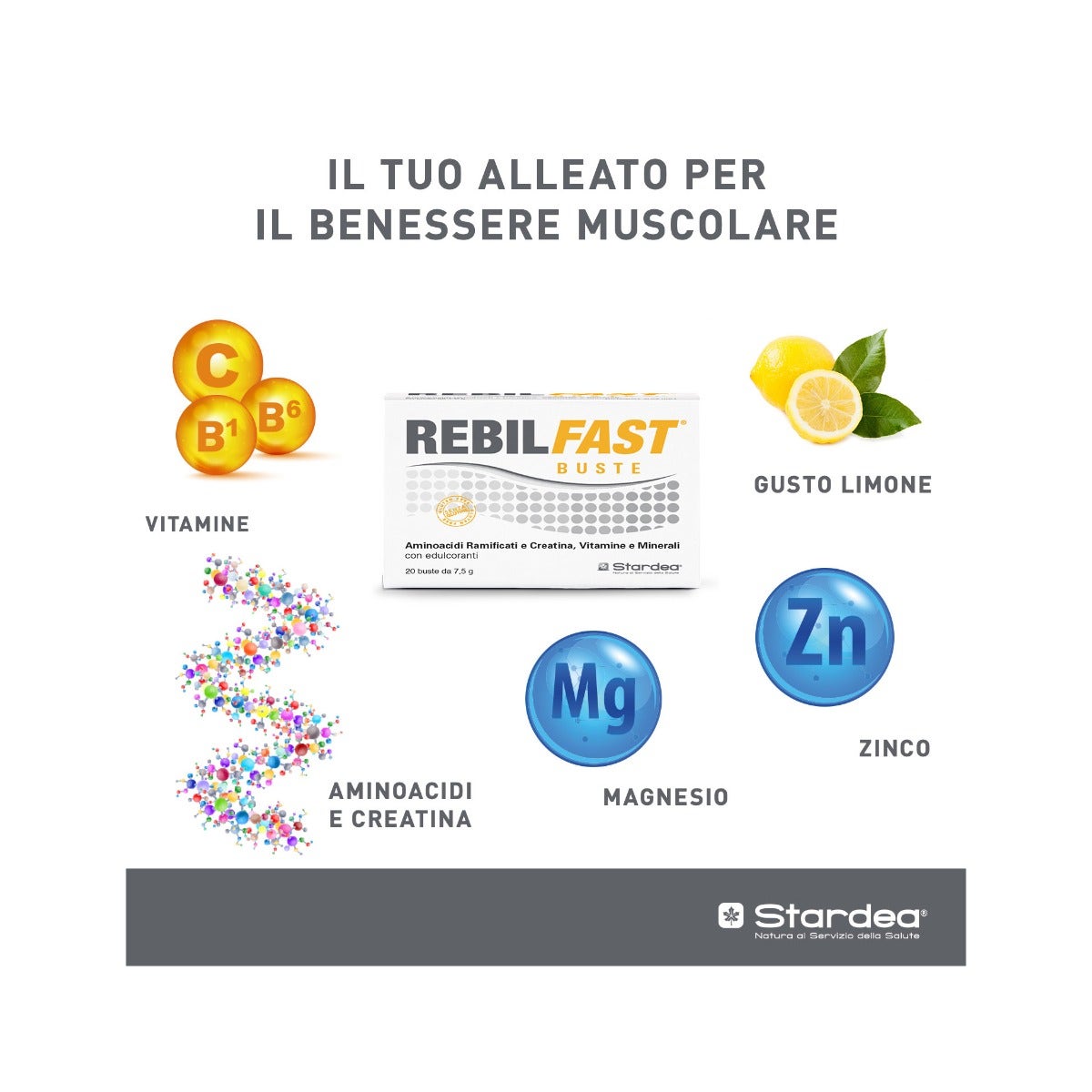 Rebilfast 20 Bustine 7,5g-7