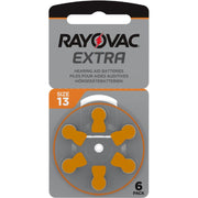 Rayovac Extra 13 Batteria Per Amplificatore Acustico 6 Pezzi-2