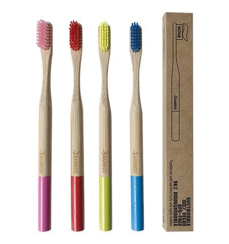 Mood Spazzolino Denti Bamboo Setole Hard 1 Pezzo-3