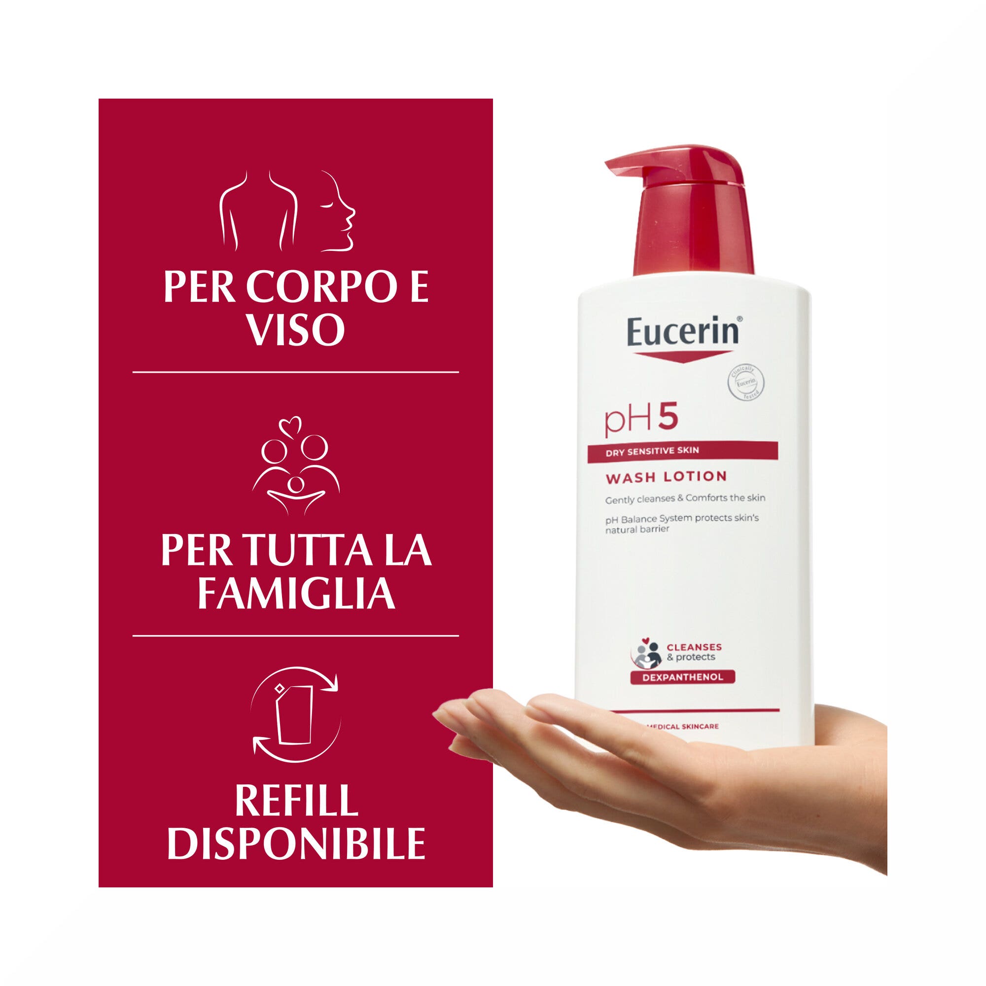 Eucerin pH5 Detergente Fluido 400ml-3
