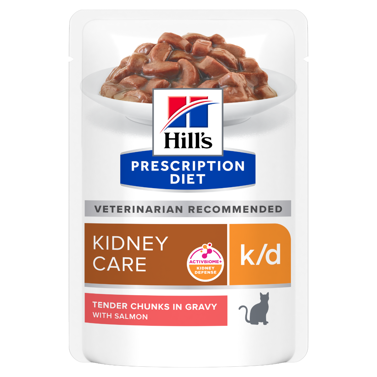 Hill's Prescription Diet K/D Kidney Care Bocconcini Salmone Per Gatti Bustina 85g-3